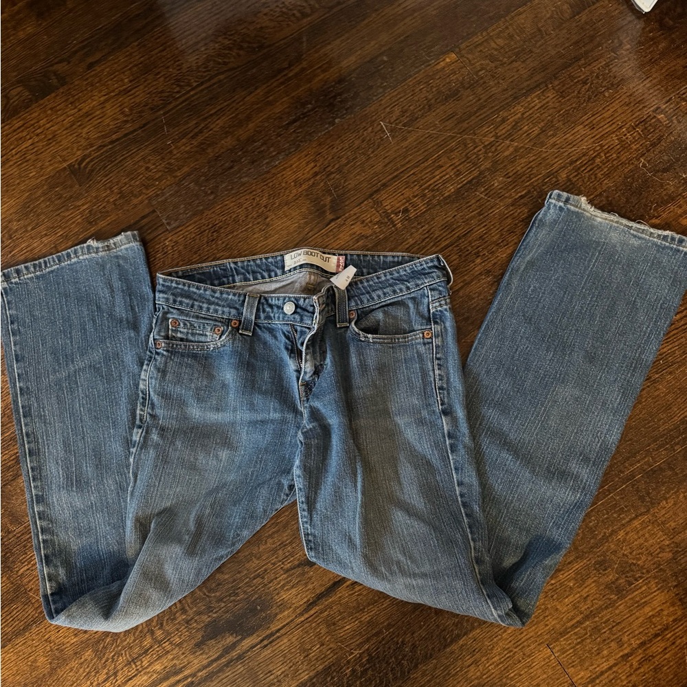 Levi's low rise boot cut 545 in Classic Denim
